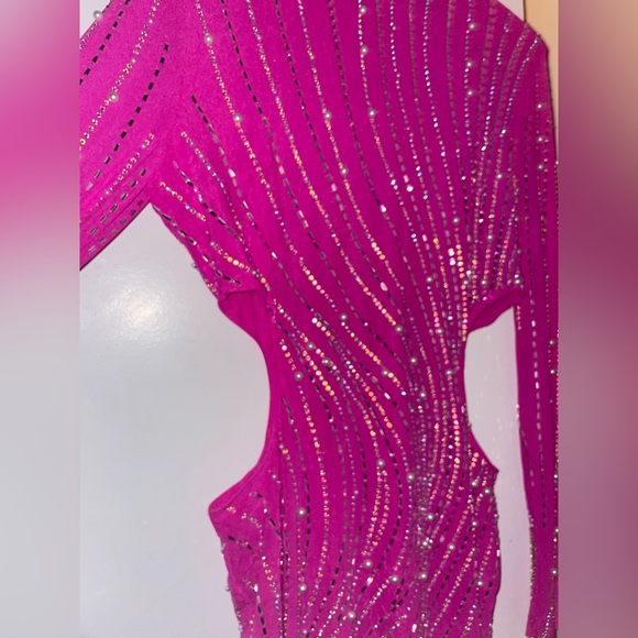 brand new with tags pink cut out dress - Picture 2 of 6